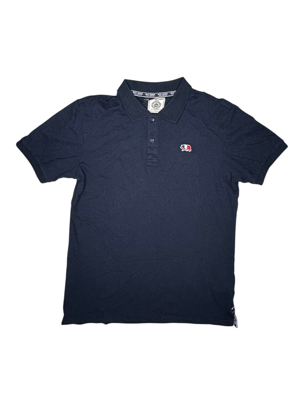 Jessie Van Homme Navy Men's Polo Shirt XL